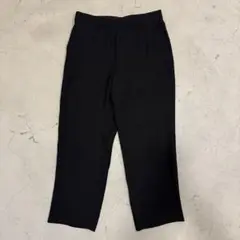 00s スラックス ブラック ポリエステル100% ストレートパンツ シンプル