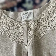 SALE価格★ 美品♡フランシュリッペカーディガン　 襟元刺繍♡