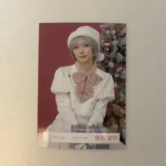 藤吉夏鈴　櫻坂46 2025年 サンタ衣装 生写真　チュウ