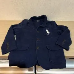 110 キッズ　ポロラルフローレン ジャケット ネイビー