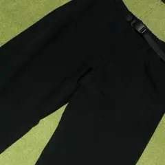 ほぼ新品★グラミチ★ビームス別注★ウールライクパンツ★ブラック★M★高級感光沢感