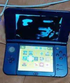 new Nintendo 3DS LL メタリックブルー ジャンク品