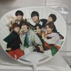 【新品未開封】 なにわ男子 Popmall 特典 ミニうちわ＋ポプモ銀テ