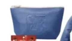 キルティングポーチ 青 コメダ珈琲2025福袋