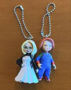 セット売りのみ　チャッキー ティファニー キーホルダー　カプセルトイ