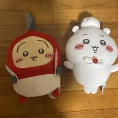 ちいかわ 誕生BIGぬいぐるみ 赤 白