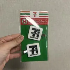 セブンイレブンハッピーくじ　H賞ラバーコレクション　前髪クリップ