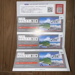 日本駐車場開発の株主優待　リフト・アクティビティ割引券3枚