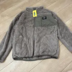 新品　キッズ　150 ボアジャケット　アウター　グレージュ