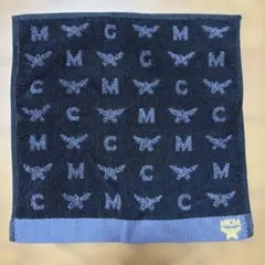 MCM ハンカチ タオルハンカチ ブラック ロゴ　新品のサムネイル