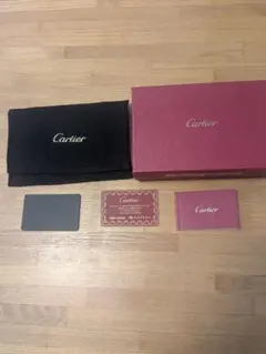 Cartier保存箱と保存袋