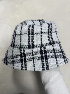 GRLチェック柄 バケットハット フリーサイズ
