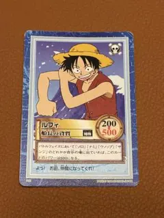 ONE PIECE ルフィ カード 船長の資質 - メルカリ