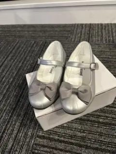 petit main シルバー フォーマルシューズ 18.0cm