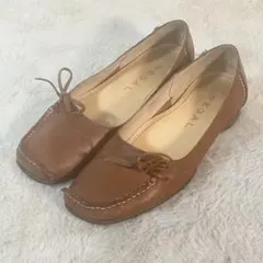 【REGAL】リーガル ブラウン レザー ローファー モカシン 22cm