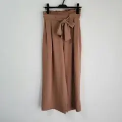 ワイドパンツ ガウチョパンツ