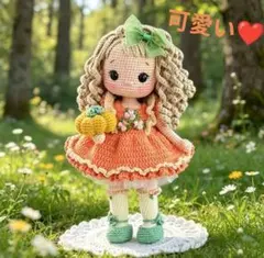 ハンドメイド あみぐるみ 女の子 人形 キャンディちゃん(37cm) ハンドメイド あみぐるみ 女の子 人形 キャンディちゃん(37cm) - メルカリ