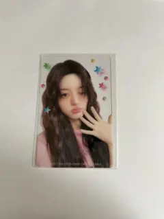 ILLIT 時よ止まれ 初回限定盤 ミンジュ クリアカード トレカ