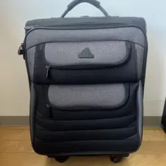 adidas グレー ブラック キャリーケース