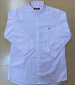 バーバリー ブラックレーベル BURBERRY チェックシャツ ピンク【2】