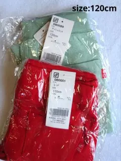 最終値下げ【新品タグ付】デビロック ウルトラストレッチパンツ②枚組 120cm