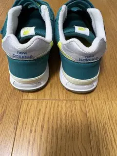 New Balance スニーカー ターコイズ/イエロー