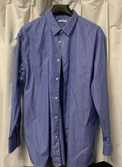 ユニクロ　+J ブロードシャツ　ストライプ