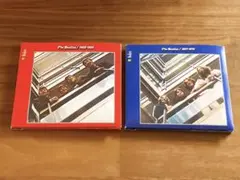 ビートルズ 赤盤 青盤 セット 帯付 CD