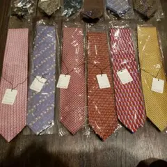 新品未使用　ネクタイ　６本　セット　明るめカラー
