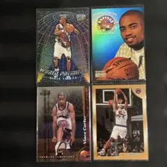 NBA カード ビンス カーター ルーキー、RCインサート4枚セット