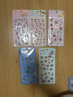 ディズニー　ぷくぷくシール　PUKU PUKUシール　最終値下げ