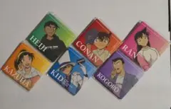 2025名探偵コナンランド限定オリジナル缶バッジガチャ メモリアル6点セット