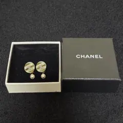 CHANEL ピアス　ボーダーパールのサムネイル