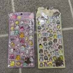 ✩２枚セット✩ オバケーヌ 海外製　ボンボン　シール　ぷっくり　うるちゅる　硬い