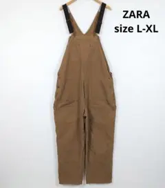 ZARA ザラ　オーバーオール サロペットパンツ　L-XL