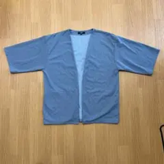 BEAMS HEART 半袖 カーディガン M ブルー系 メンズのサムネイル