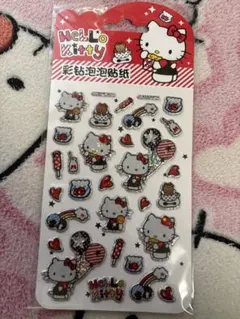 s*à様 キティちゃん　ぷっくりシール　サンリオ　海外限定　正規品　ホログラム