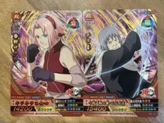 NARUTO ナルト カード 春野サクラ NX-056 ナルト ナルティメットクロス 春野サクラ 箔押し NX-056 カード レア