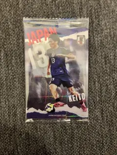 サッカー日本代表 中村敬斗 トレーディングカード