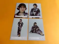 向井純葉　櫻坂46 2025年　浴衣　ランダム生写真　4種コンプ