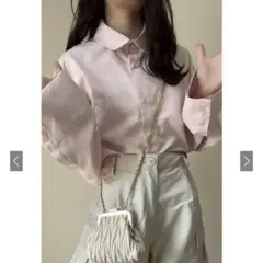 グレイル　ピンク　シャツ　tu520