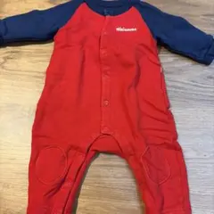 ⭐︎バックロゴ⭐︎ミキハウス　ベビーロンパース70センチ