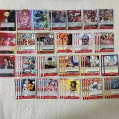 ワンピースカード　赤　革命軍　デッキパーツ