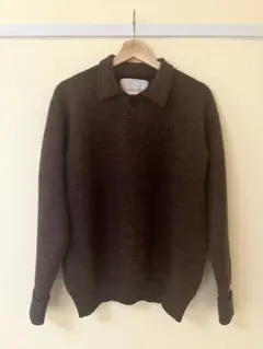 s.e.h kelly M ニット ニットポロ イギリス製 英国製