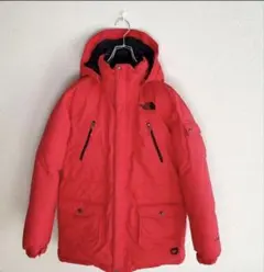 ノースフェイス　ダウンジャケット　レッド　サイズ150