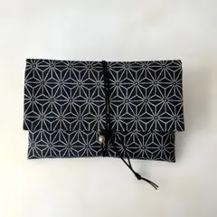 御朱印帳ケース/大判サイズ2冊/麻の葉/ハンドメイド