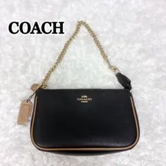 コーチ COACH テリショルダーバッグ レザー 黒 ブラック ca209 - メルカリ