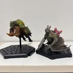 モンスターハンター バサルモス亜種、テツカブラ亜種 フィギュア