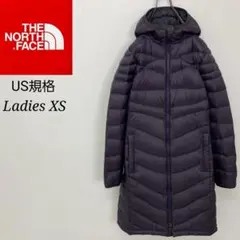 ノースフェイス US規格 700FIL ロングダウンジャケット レディース S 