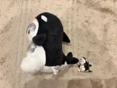 本日限定☆mofusand プライズ シャチにゃん ぬいぐるみ＆フィギュア